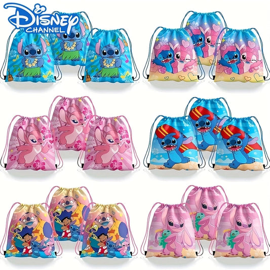Stitch & Lilo Drawstring Bags Pack of 18