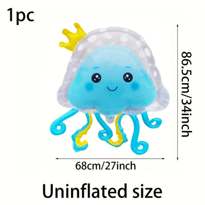 Jellyfish Bubble Balloon Pack of 3