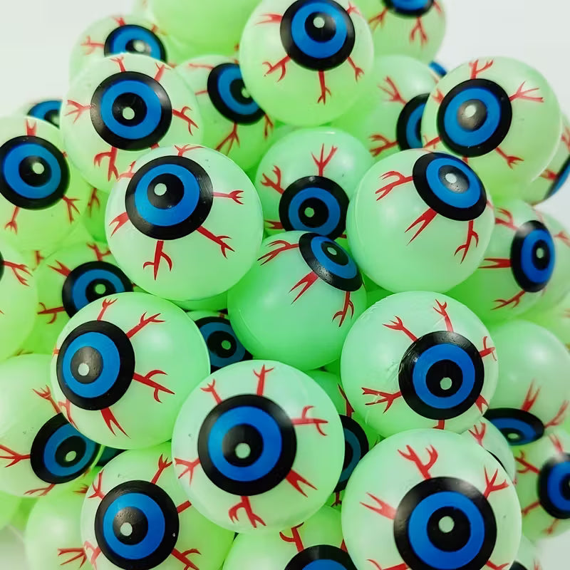 Glow-in-the-Dark Halloween Eyeballs Pack of 10