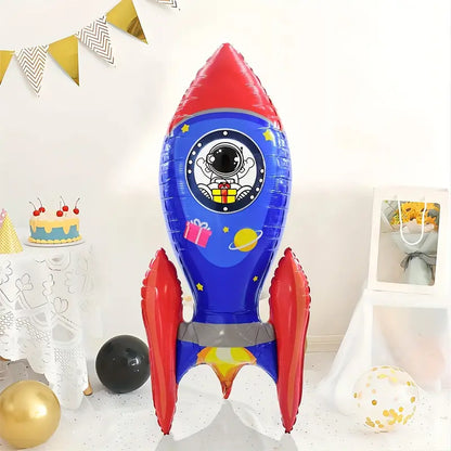 Astronaut Rocket Giant Foil Balloon