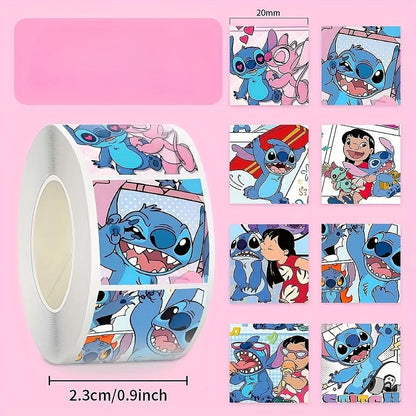 Lilo and Stitch Stickers Roll of 500