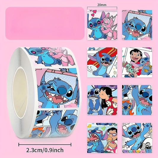 Lilo and Stitch Stickers Roll of 500