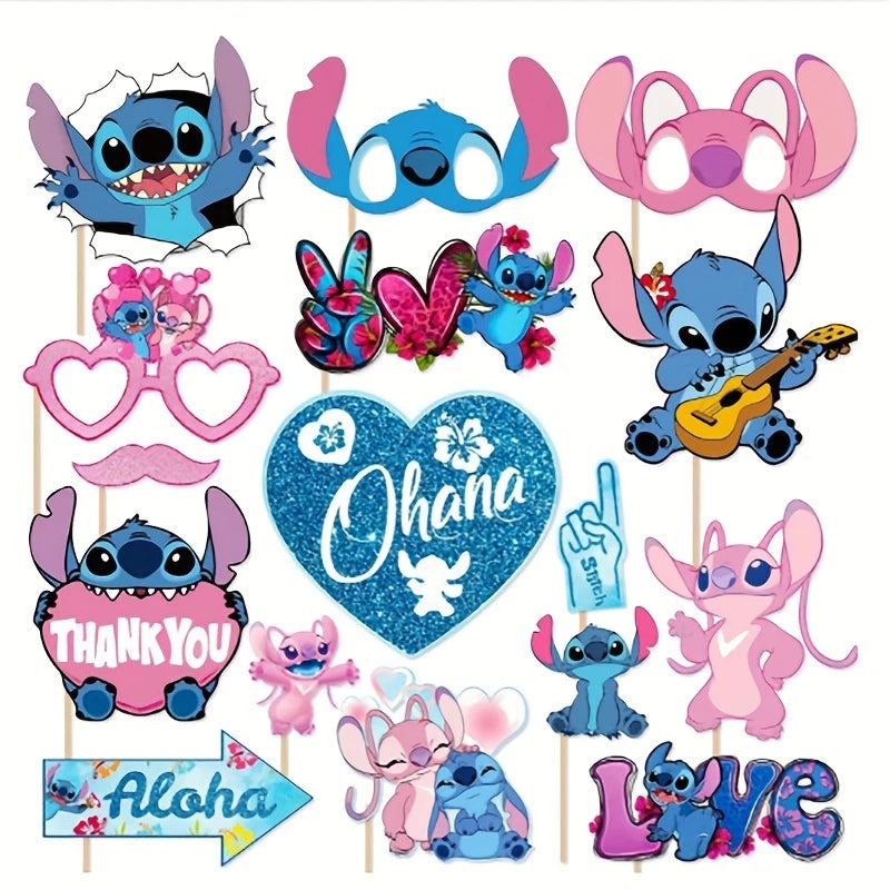 Lilo and Stitch Photo Props Pack of 22