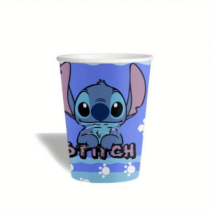 Stitch Themed Party Tableware Set for 10 guests