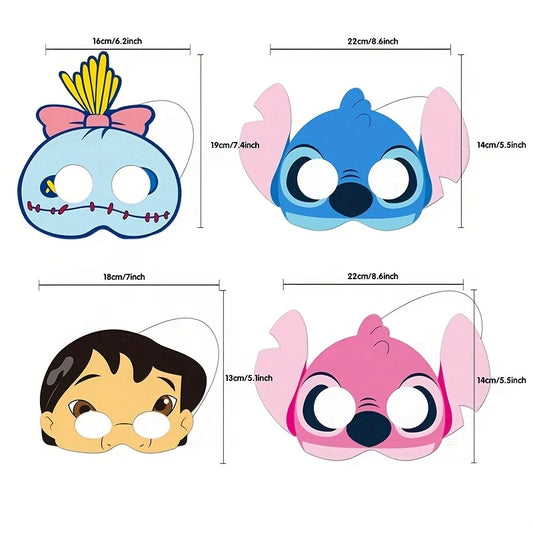 Stitch Paper Masks Pack of 12
