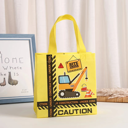 Construction Vehicle Party Bags Pack of 12