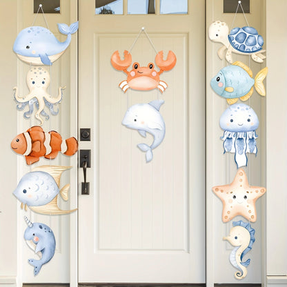 Under the Sea Party Door Banner Set