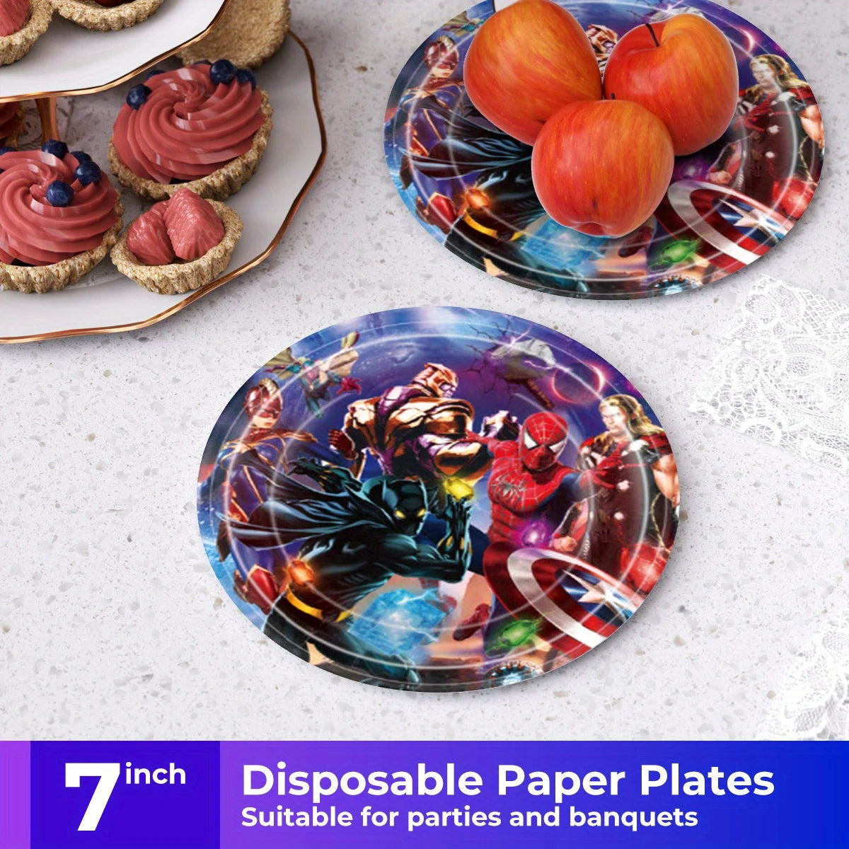 The Avengers Superhero Tableware Set For 20 Guests