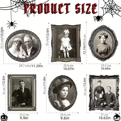 Halloween 3D Moving Portraits Pack of 12