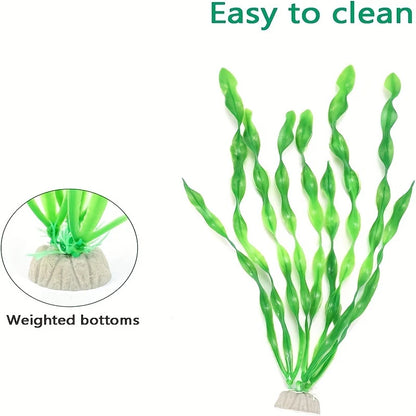 Artificial Seaweed Aquatic Plants Decorative Pack of 5