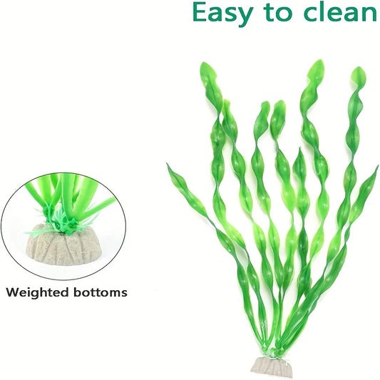 Artificial Seaweed Aquatic Plants Decorative Pack of 5