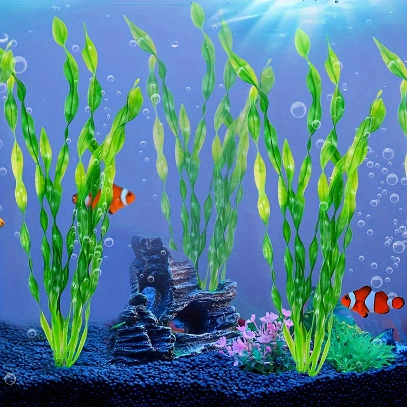 Artificial Seaweed Aquatic Plants Decorative Pack of 5