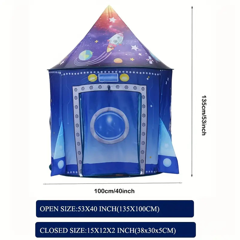 Space-Themed Pop-Up Play Tent