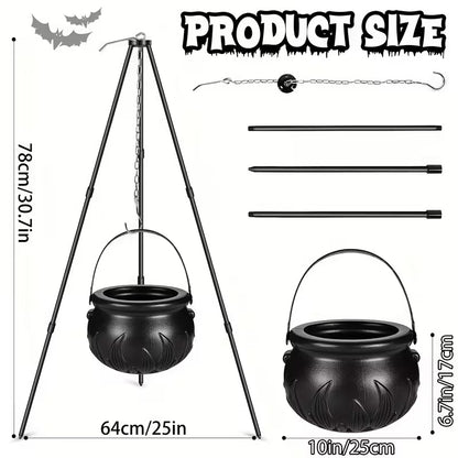 Witch Cauldron Bracket Set