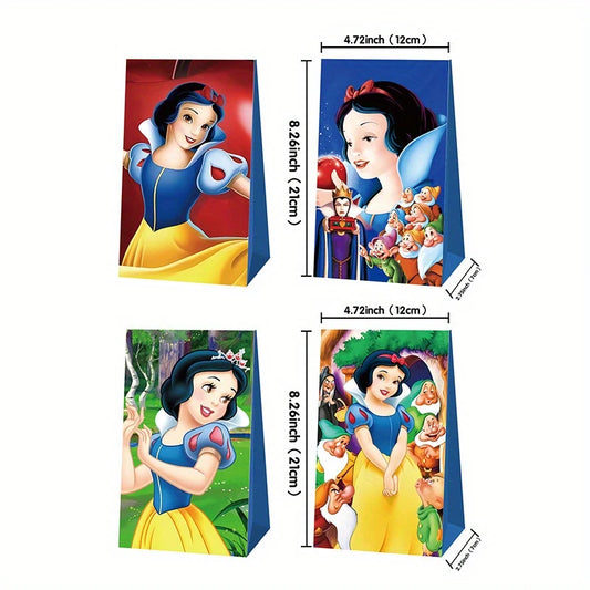 Snow White Party Paper Bags Pack of 12