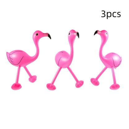 Inflatable Realistic Pink Flamingos Pack of 3