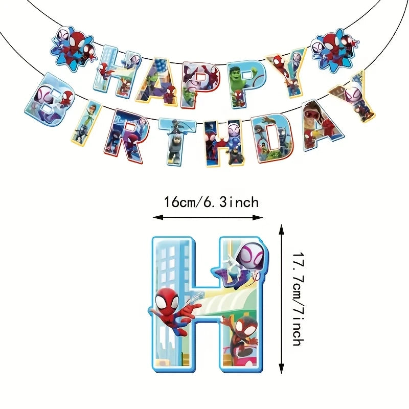Spidey and Friends Party Decor Kit