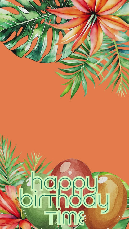 Wild Safari Interactive Video Invitation