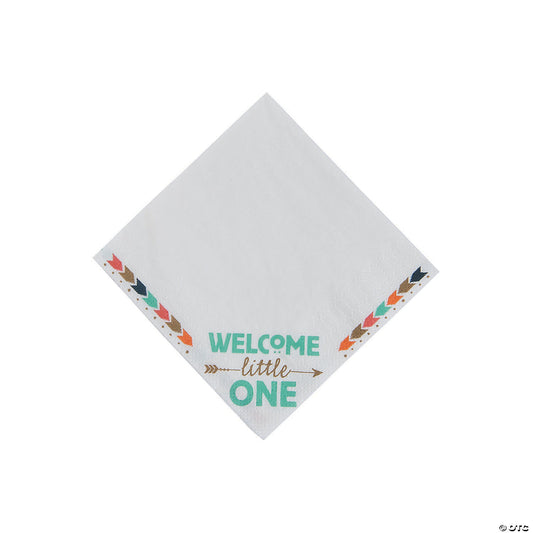 Tribal Baby Shower Beverage Napkins Pack of 16